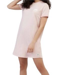 Roots Canada Women’s Edith Sweatshirt Dress in Light Pink Size XXS